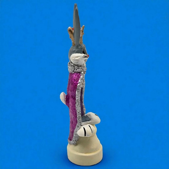 Rare Looney Tunes 1989 Warner Bros Saratoga Mint VTG Bugs Bunny King Chess Piece - Picture 3 of 11